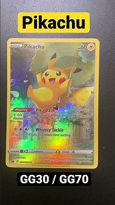 Pikachu Crown Zenith - GG30/70