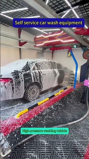 Fully automatic car washing machine #carwashingequipment #carwashingmachine #touchlesscarwash