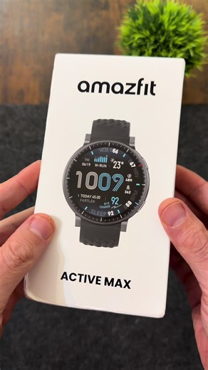Amazfit Active Max Speed Unboxing #unboxing #sportwatch #amazfit #TechTok #outdoorgear