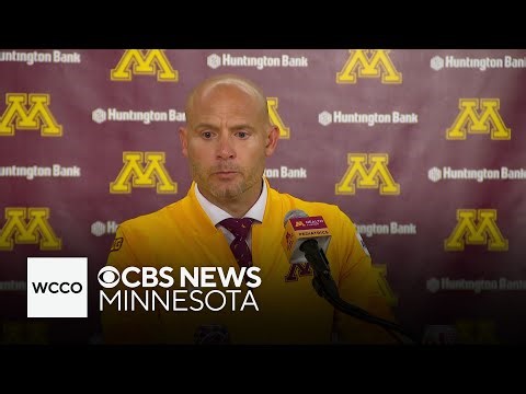 Gopher football coach PJ Fleck addresses Annunciation tragedy