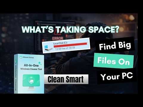 Disk Almost Full? Analyze Disk Space Easily (Windows 10/11) | WMaster Cleanup
