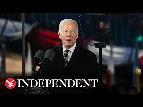 Live: Joe Biden gives speech after announcing 2024 re-election campaign