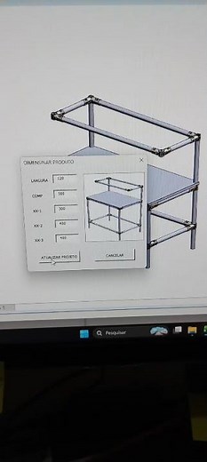 PROJETOS 3D e AUTOMAÇÃO DE PROCESSOS, SOLIDWORKS - (IA, BI, VBA, Python)-002 #engenharia #automação
