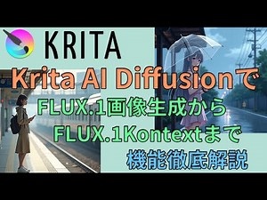 Krita AI Diffusion: A comprehensive guide to FLUX.1 and FLUX.1 Kontext