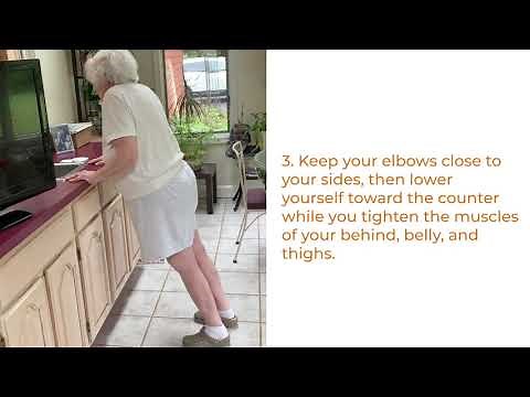 Exercises for Older Adults Using a Walker
