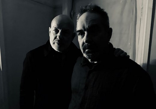 Watch Roger and Brian Eno perform together at the Acropolis