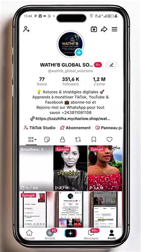 Gagner de l'argent avec TikTok : Guide de Creator Search