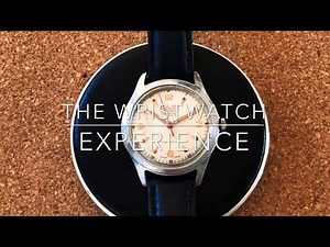 1940s Pierce linear automatic Cal.861 |TheWristwatchExperience
