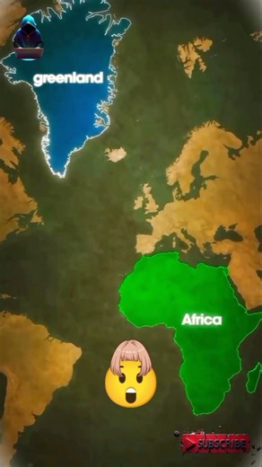 Why World Map Is Wrong 🌍. #mapfacts #shorts