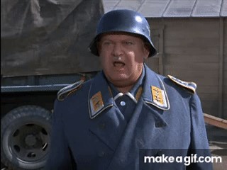 Sgt  Schultz - I Know Nothing on Make a GIF