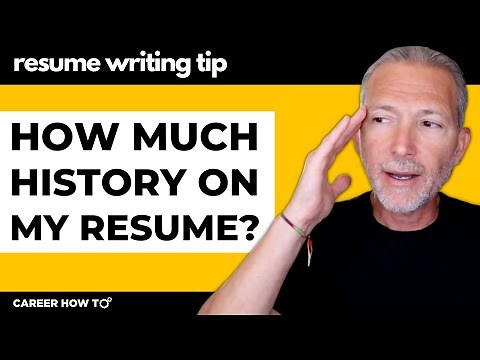 How to Determine How Far Back Your Resume Should Go