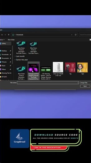 Build An Image Editor in HTML CSS & JS #shorts