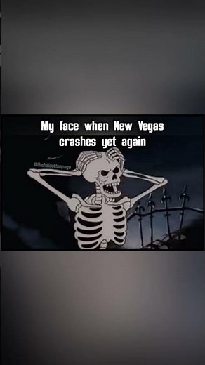 Me when New Vegas crashes