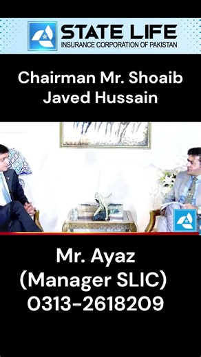 7.3K views · 146 reactions | State Life - Chairman Mr. Shoaib Javed...