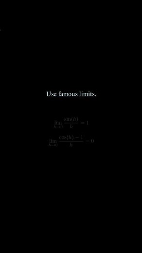 Finding the Derivative of cos(x) — Explained Step by Step