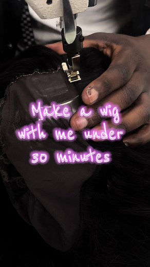 DIY Wig Magic in 30 minutes ✨ Watch me create this stunning wig from scratch in under half an hour 💇🏽‍♀️ #wigmaker #wigmaking #diybeauty #quickhairstyle #wigdiy #dragoncityhair #brazillianwigs #wiginstall #wigmaker #wigcustomization #affordablehair #wigsforsale #installation #dragoncity #fullfrontalwig #southafrica