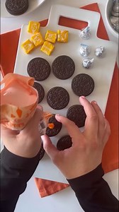 806K views · 3.7K reactions | WITCH HAT OREOS! Make this EASY HALLOWEEN DESSERT with OREOS, Orange Frosting, Hershey’s Chocolate Kisses & Starburst candy. Whether you need an easy recipe for a classroom party, a Hocus Pocus Movie night or a Halloween party, this is such a fun & festive Halloween party treat!#easyrecipes #halloween #halloweentreats #halloweenfood #halloweenparty #oreo #hocuspocus | Best Friends For Frosting by Melissa Johnson | Facebook