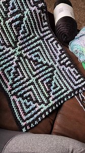 6.3K views · 143 reactions | Progress shot on my Overlay mosaic crochet project. I am obsessed truly. I love this technique. | My Knotty Hobby | Facebook