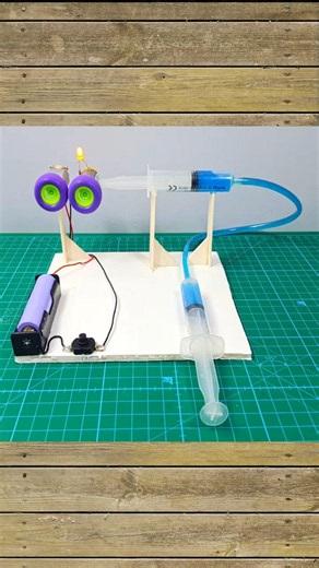 This DIY Hydraulic Generator Actually Works! ⚡💧 ⭐