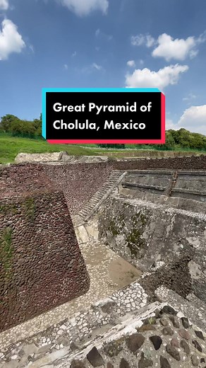Exploring the Great Pyramid of Cholula, Mexico
