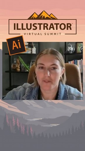 The Illustrator Virtual Summit is coming May 20 - 23! Here, Ilana from @goodtype talks about her class in this short excerpt. See the instructors chat with me about their classes, and sign up for the event for free (link in bio) #adobeillustrator #illustrator #freeeducation #vectordesign #adobe #typography | Dave Cross