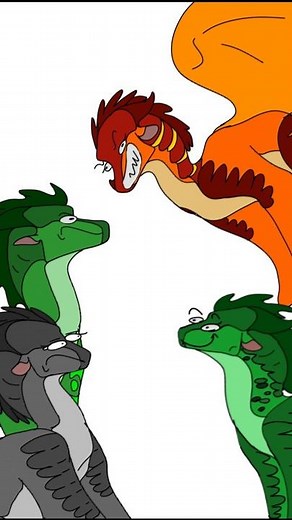 Peril & Sundew like arson | Wings of Fire Animation #wofmeme #wingsoffire