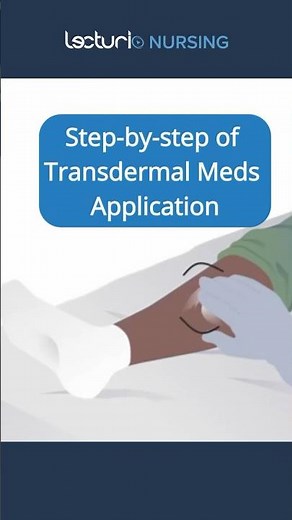 📋 Step-by-Step Guide to Transdermal Patches! #NursingEducation #MedicationSafety #nclexrn