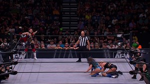 Hikaru Shida just took out #TheOutcasts! Watch #AEWRampage Fight for the Fallen on TNT! | All Elite Wrestling