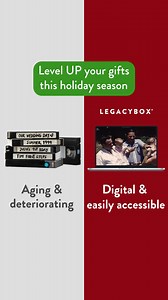 Got memories stuck in old tapes and photos? 🤔 It's time to take them into the 21st century! ⭐⭐⭐⭐⭐ "I couldn't be happier with the final product from Legacy Box! They're a first-class company in every way." - Darrelyn Digitize your memories today with Legacybox! | Legacybox