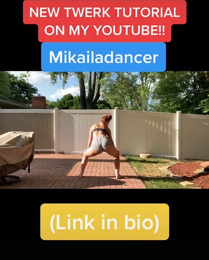 Learn the Latest Twerk Moves with Mikailadancer's Tutorial!