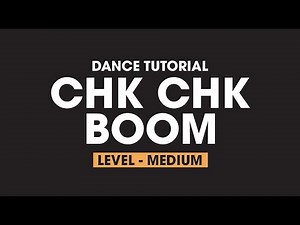 CHK CHK BOOM Dance Tutorial - Choreography by @team_wedemboyz - Taught by Dance Remix Nat