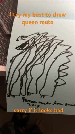 How to draw Queen muto