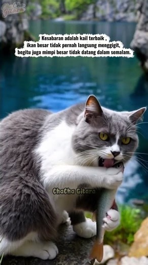 Mancing dulu guys 😉#cat #catlovers #catshorts #kucing #funny #love #cute #life #lucu #imut #semangat