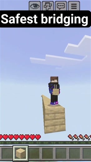 bridging tutorial #short#youtube#gaming#minecraft#bridging#