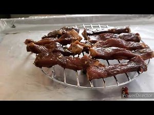 How to make beef jerky in the oven