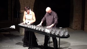 40K views · 1.6K reactions | Amazing music from 'glasses'! Here is the awesomely talented GlassDuo - Glass Harp (themusicman.uk/glassduo) from Poland with their brilliant rendition of Tchaikovsky's 'Sugar Plum Fairy' playing glasses (Glass Harp). Beautifully played! GlassDuo.com & youtube.com/user/GlassDuo | The Music Man | Facebook