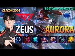 【T1 Zeus阿萝拉】欧服ob