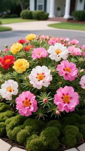 Looking for a flower that’s easy to grow and always blooming? 💖 Portulaca Moss Rose is your best choice! 🌞 Drought and heat resistant – thrives under full sunlight 🌱 Grows even in poor soil – no special care needed 🌸 Blooms all year long, with vibrant colors every morning Only 3 days to sprout, and 20–30 days to full bloom! 👉 One pack of 1500 seeds gives you a full, colorful garden! 💬 Comment “Moss Rose” to get today’s special offer! 🛒 Shop now: https://www.hanamarket.online/fl10 #GardenV
