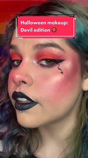 Halloween Makeup Tutorial: Devil Edition Step by Step