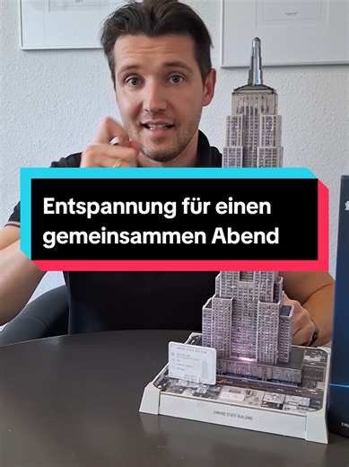 Ravensburger 3D Puzzle Iconics: Empire State Building - mit Licht - Das berühmte Wahrzeichen von New York als detailgetreues und beleuchtetes Modell Folgt dem Dealchef für mehr günstige Deals aus dem Tiktok Shop 😃 #ravensburger #puzzle #spielen #spiel #empirestatebuilding