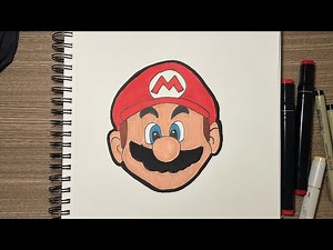 Super Mario drawing tutorial easy step by step