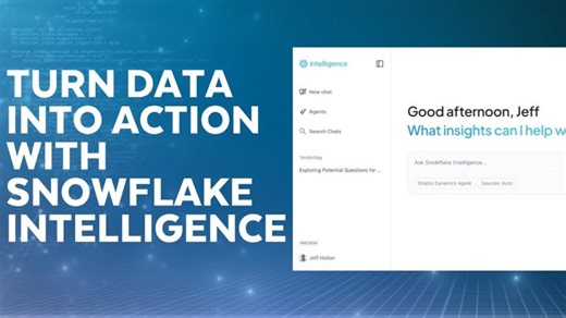 Unlocking The Power Of Your Data With Snowflake Intelligence | Ryan Mullins