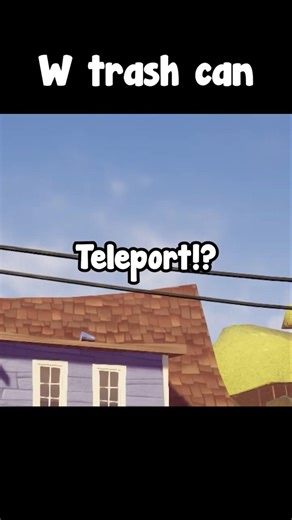 Hello Neighbor TELEPORTING TRASH CAN!