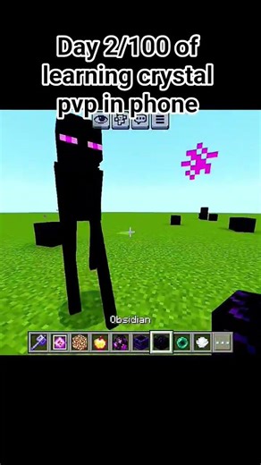 Day 2 of learning crystal pvp in phone