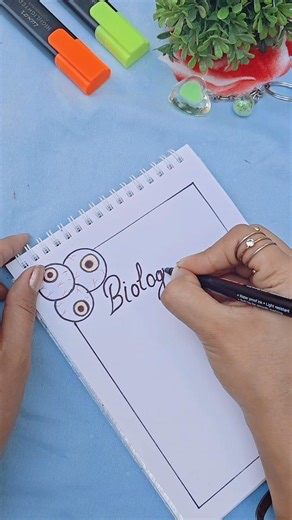 Easy idea for front page | Biology #shorts #frontpage #2026shorts #vairal ‪@DreamArtbysheetal‬