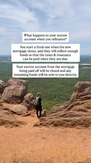 Always check with your current mortgage to review what the escrow balance is. The previous lender can also confirm when the refund check will be mailed to you & how much it will be. | Reanna McGovern (Walls) | Facebook