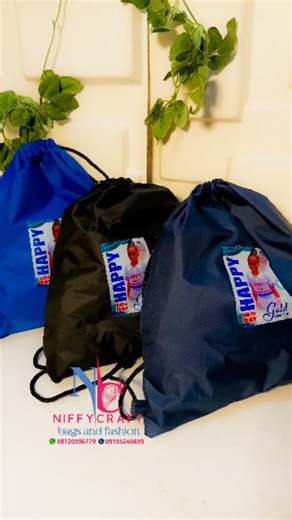 HANDMADE BAGS & SLIPPERS IN NIGERIA 🇳🇬 on Instagram: "Draw string bag.. Suitable for party pack #niffycraftbagsandfashion #explore #handmadenaijamade #handmadenaijamade #bagmakinginwholesales"