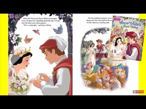 Disney Princess Snow Whites Royal Wedding - Read Along Bedtime Story for kids