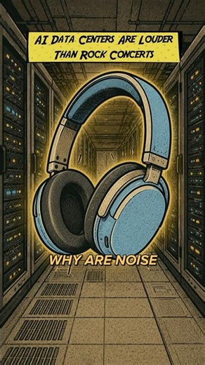 AI Data Centers Are Louder Than Rock Concerts