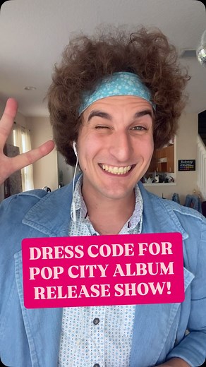 We need you to . dress in the color of your favorite member of Raspberry Pie! We need your help making a funky rainbow of colors for our album release show on August 23rd. 🤩🔵🟢🟡🟠🟣 | Raspberry Pie